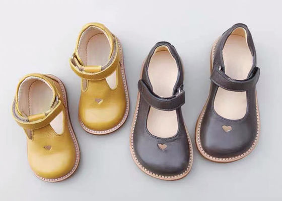 Spring Summer Toddler Girl Real Leather Sandals