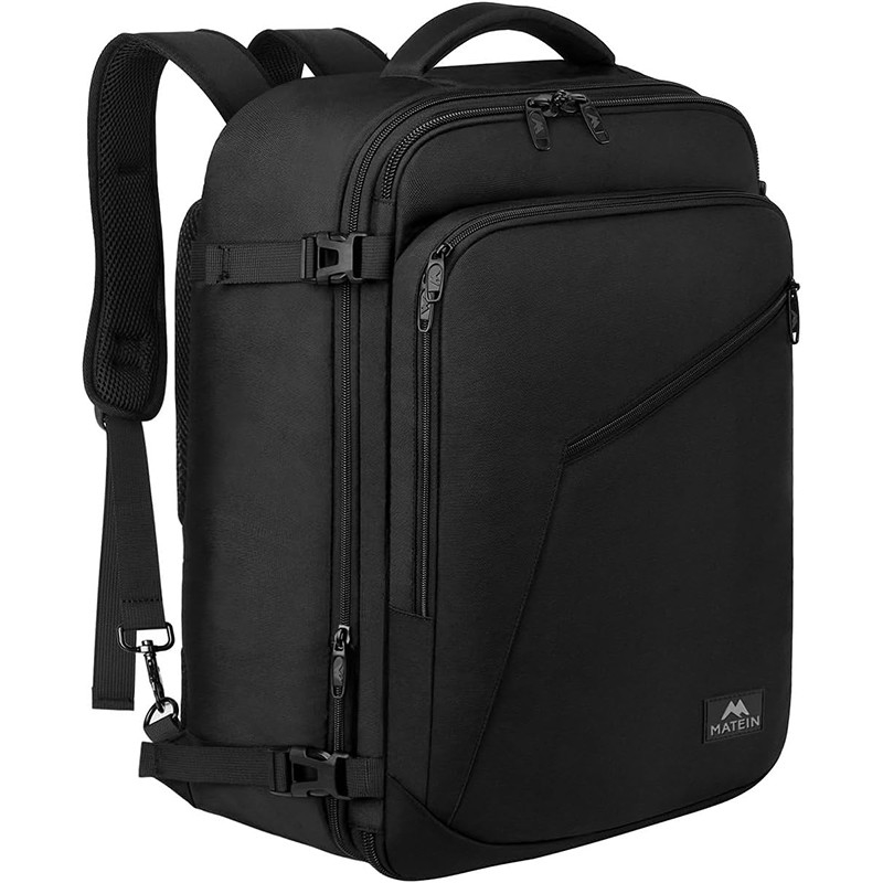 Factory 40L Flight Approved Carry-on Bag International Durable Polyester Laptop Backpack Travel Bag