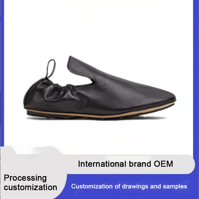Women Shoes Moccasin Genuine Leather Casual Slip-on High Quality Shoes Manufacturer Custom Logo