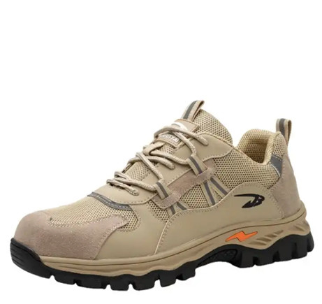 2024 Work Safety Shoes for Men Lightweight Boots Indestructible Work Sneakers Insole Protective Steel Toe Shoes