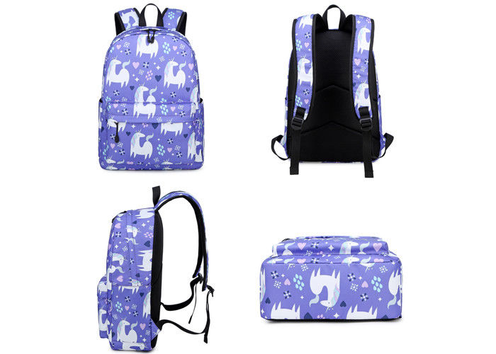 Unicorn Thicken Shoulder Strap Lightweight School Backpack Durable Water Resistant Fabric