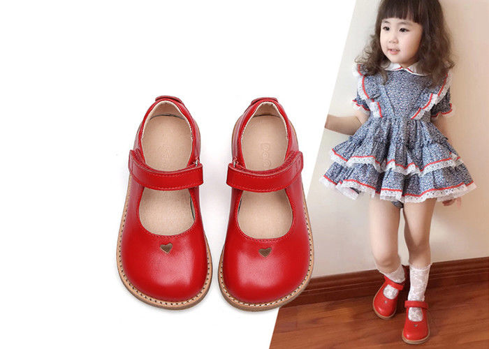 20-30 Size Outsole Rubber Stylish Kids Shoes Real Leather Kids Shoes Girls Fashion