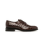 Genuine Leather Men Shoes Short-snout Crocodile Leather Classic Oxford Formal Sapatos