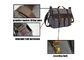 Pure Cotton Lining Dirt Proof Real Leather Camera Bag