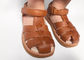 Outdoor First Layer Cowhide Kids Sandals Shoes