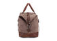Cotton Canvas Travel Duffel Backpack