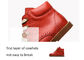 Girls Leather Boots Boys Shoes Children Boots Fashion Toddler Kids Boots Warm Winter