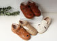 Real Leather EU 23-30 CPC Rubber Outsole Leather Shoes